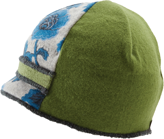 Xob Upcycled Hats - Xob Visor Blue-Green