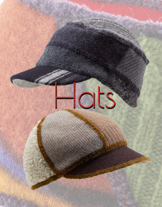 Xob Upcycled Hat Styles